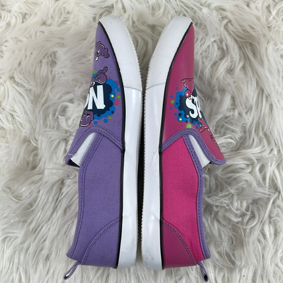Nerds Candy Woman's Slip On Canvas Sneakers Size 8 - Picture 8 of 11